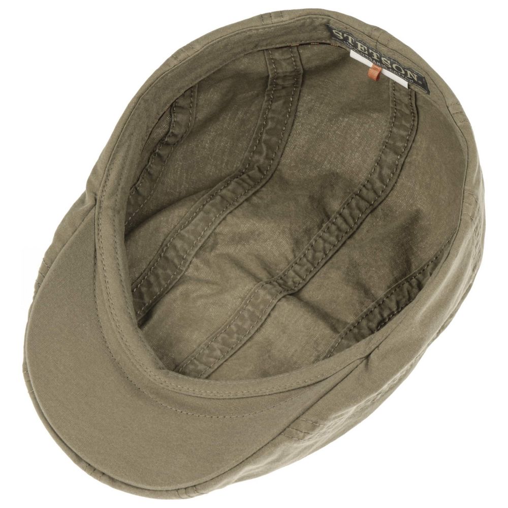 Stetson Ivy Cap Superlight Organic Cotton - Khaki Lightweight - Flat Cap från Stetson på The Prince Webshop