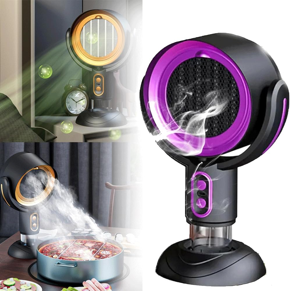 Puff Chill Fan for Smoking,Smoke Fan for Smoking Indoors,The Highfan for Smokers,Smokeaway Purifier,Portable Range Hood for Cooking,Smoke Purifier Fan for Smoking,Eliminate Any Odors in The Air1