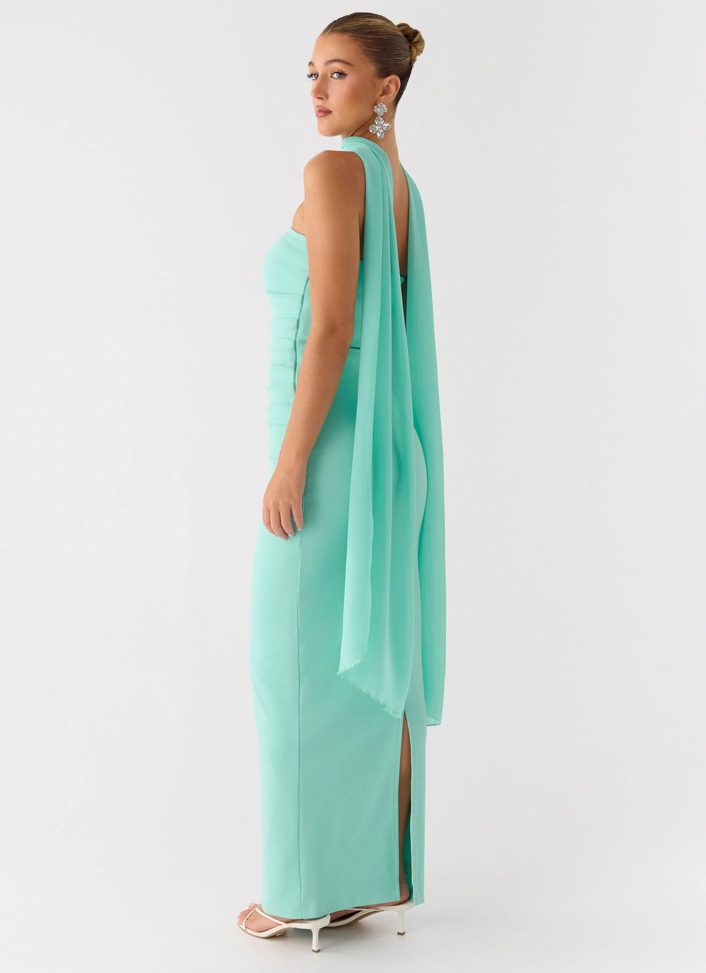Libra Maxi Dress - Aqua