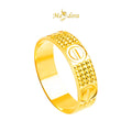 MASDORA 916 Gold Ring Rings Cincin Emas ~ CBR Screw Mark Cutting (EMAS 916/22K)