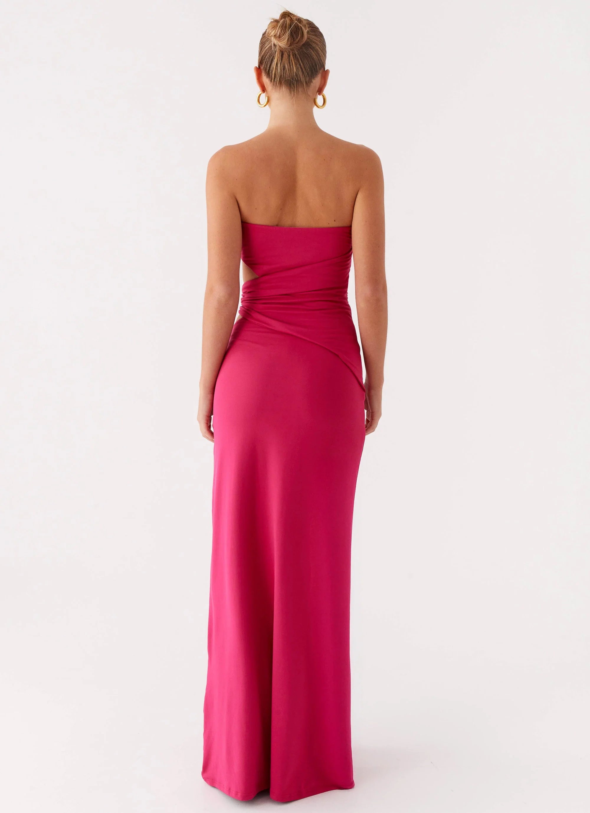 Anetta Maxi Dress - Fuchsia