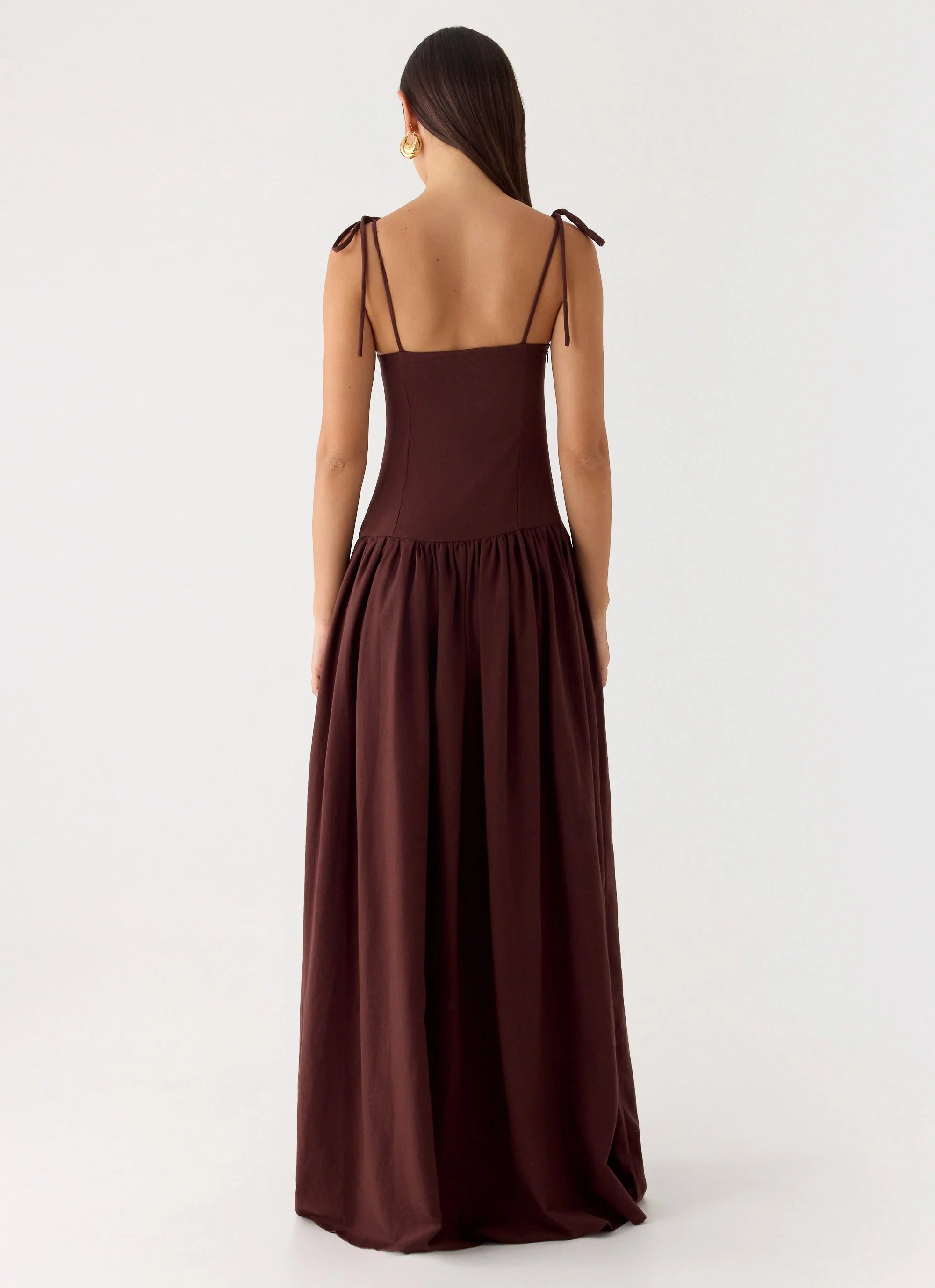 Giovanna Maxi Dress - Chocolate Drizzle
