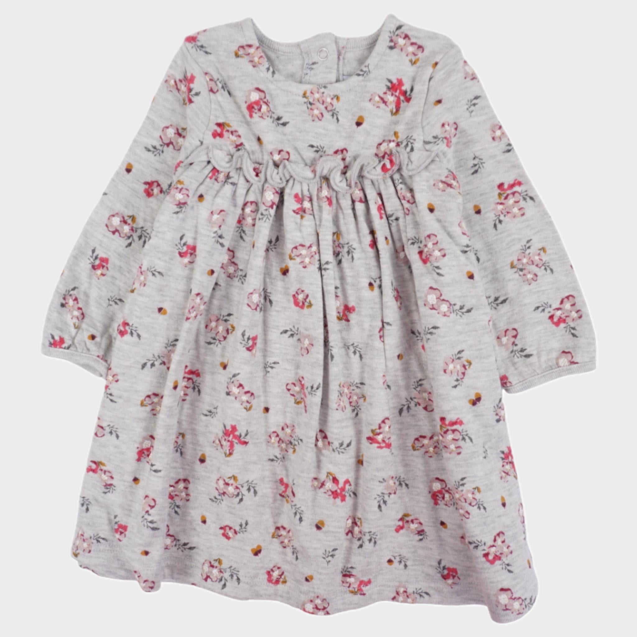 Robe Gris - 6 mois