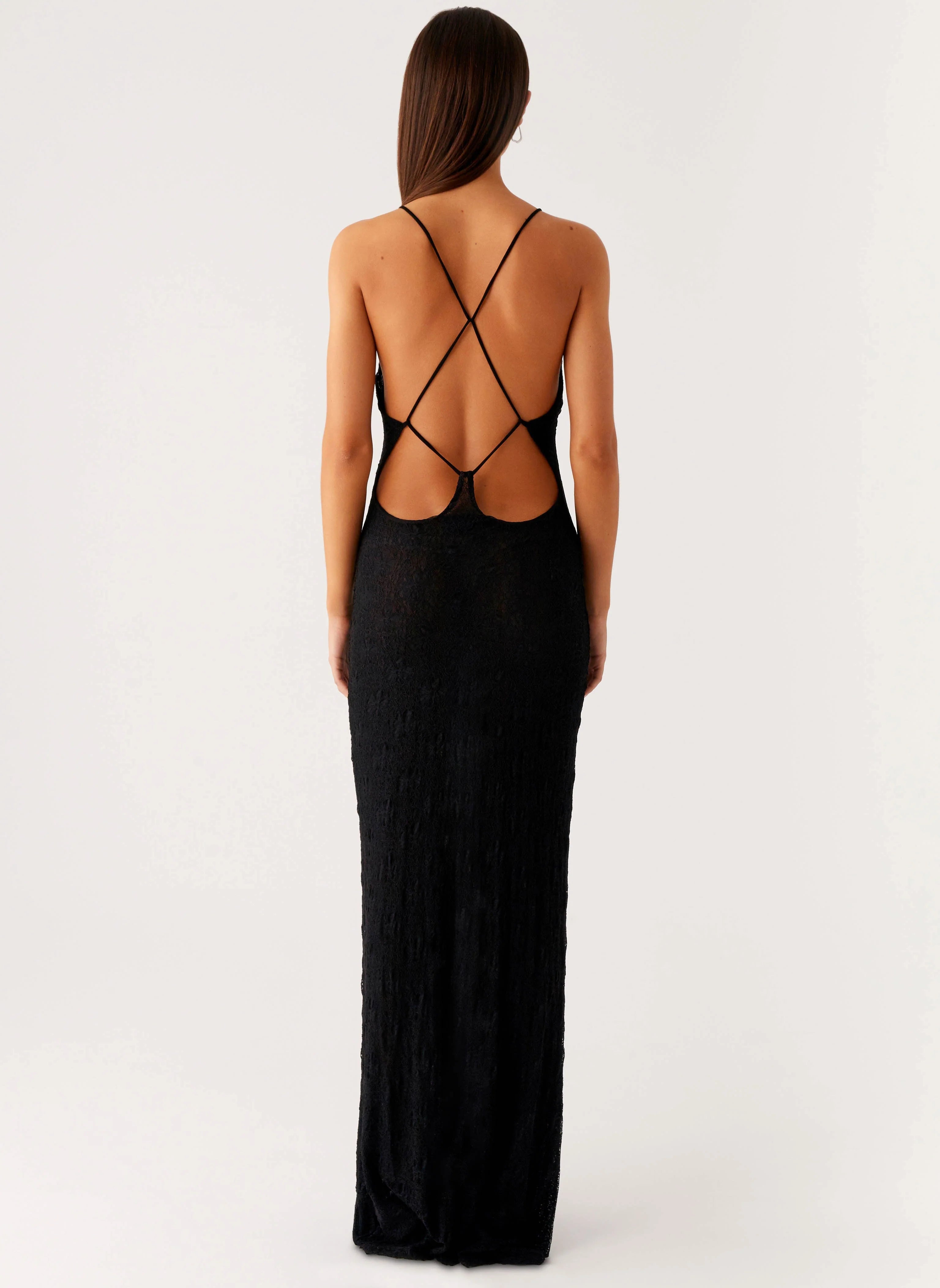 Kylia Maxi Dress - Black