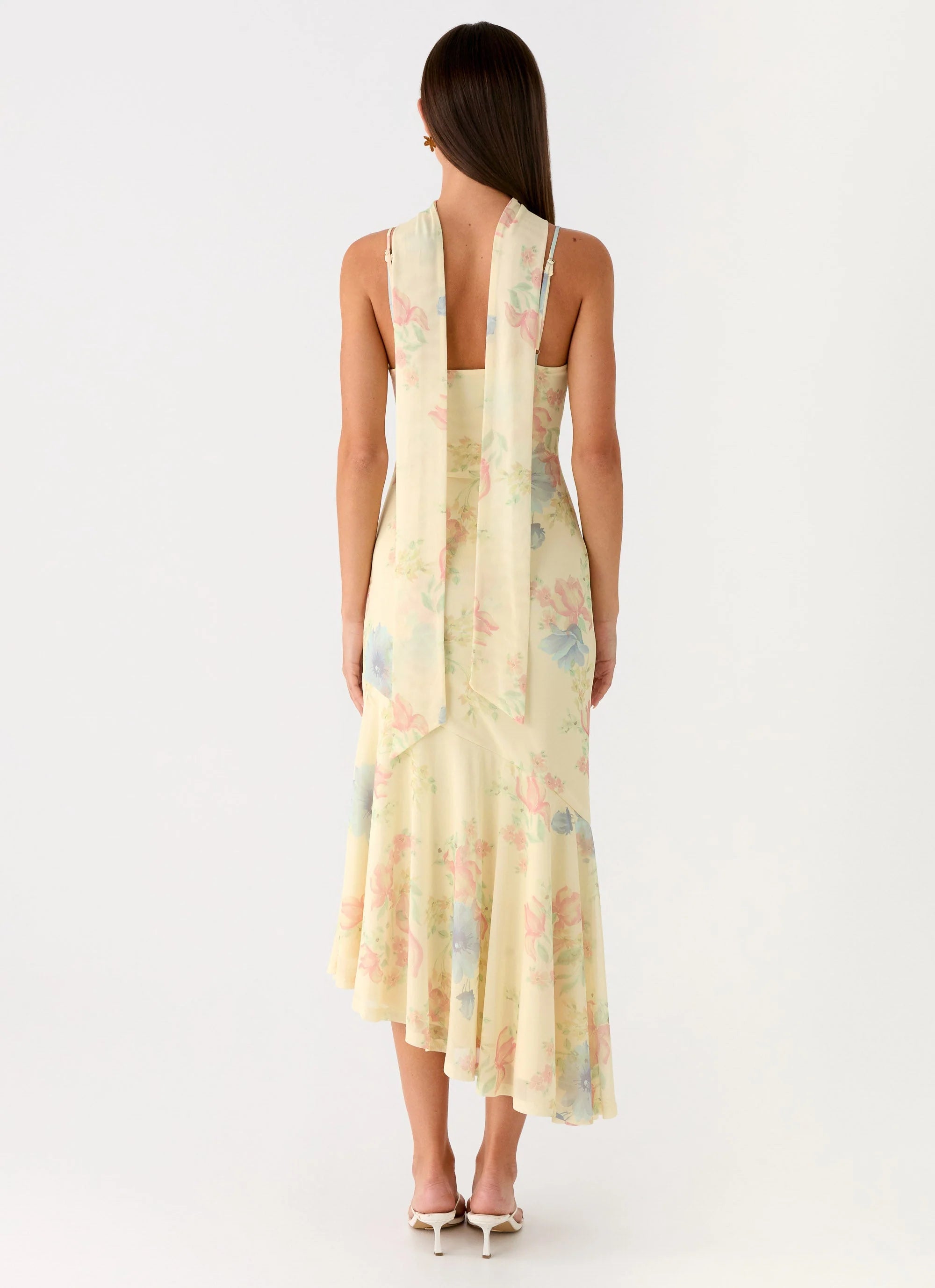 Sole Mio Midi Dress - Spring Meadow