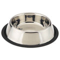 72812 NOBBY Stainless steel bowl, anti slip 0,45 l / Ø 19,0 cm -  - PetsOffice