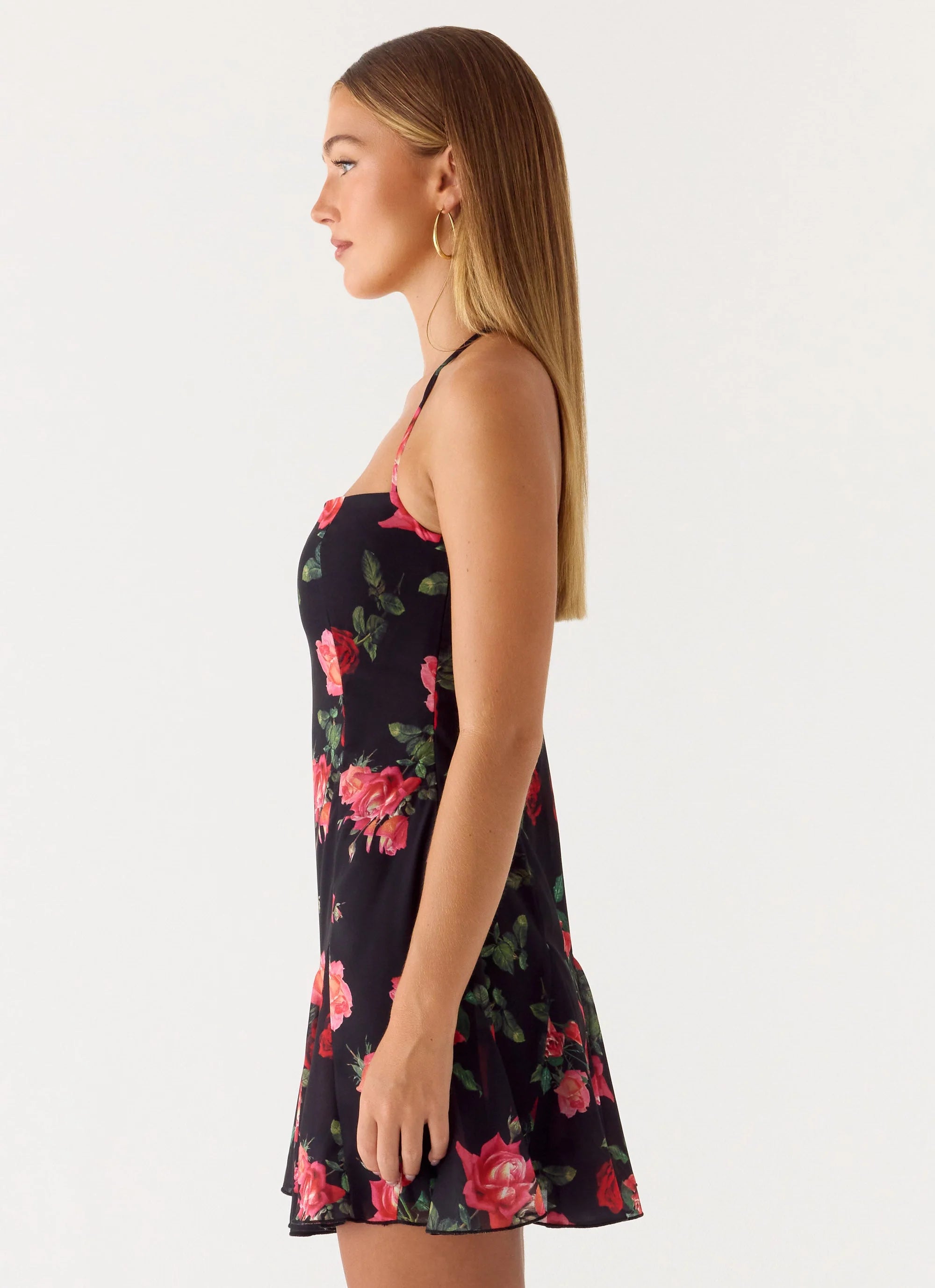Nikyta Mini Dress - Midnight Bloom