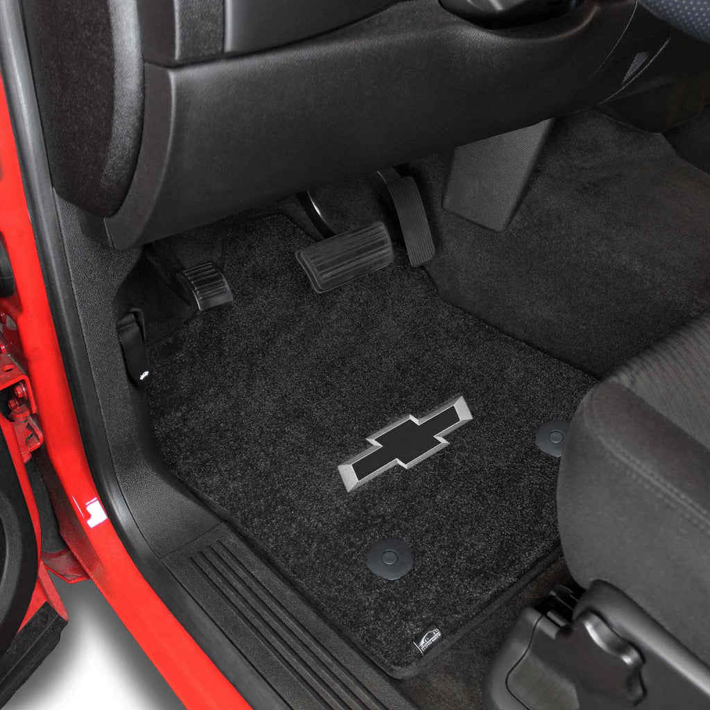 Photo of floor mats installed