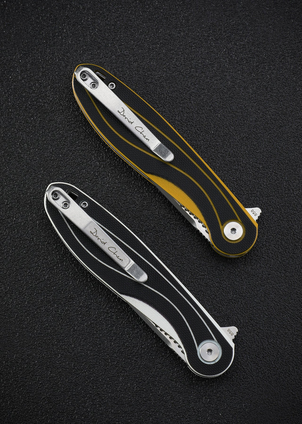 Petrified Fish PF858 Skipper,3.15" D2 Blade,G10 Handle,Flipper Liner lock Folding knife