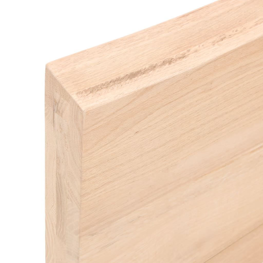 Vegghylle 80x50x(2-6) cm ubehandlet heltre eik