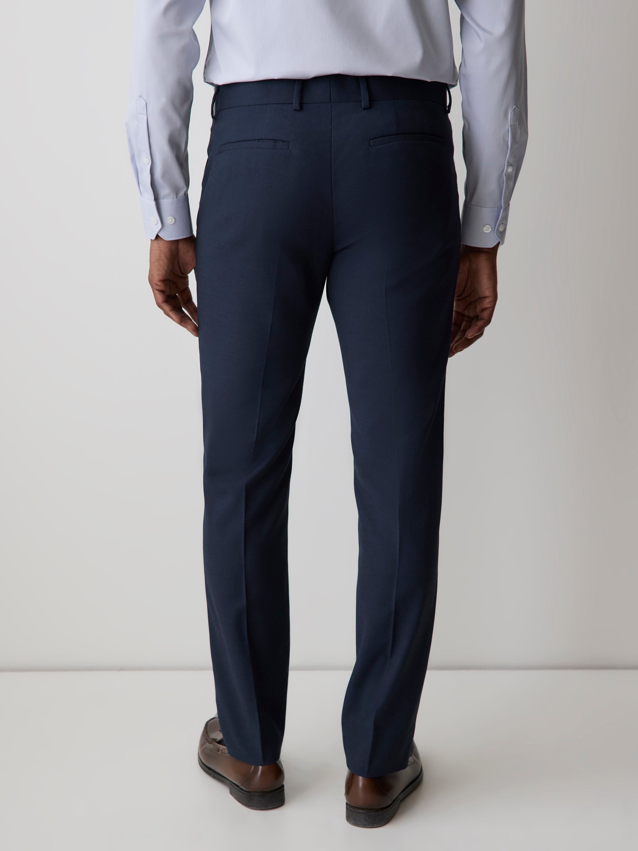 Essential Slim Fit Navy Suit Pant