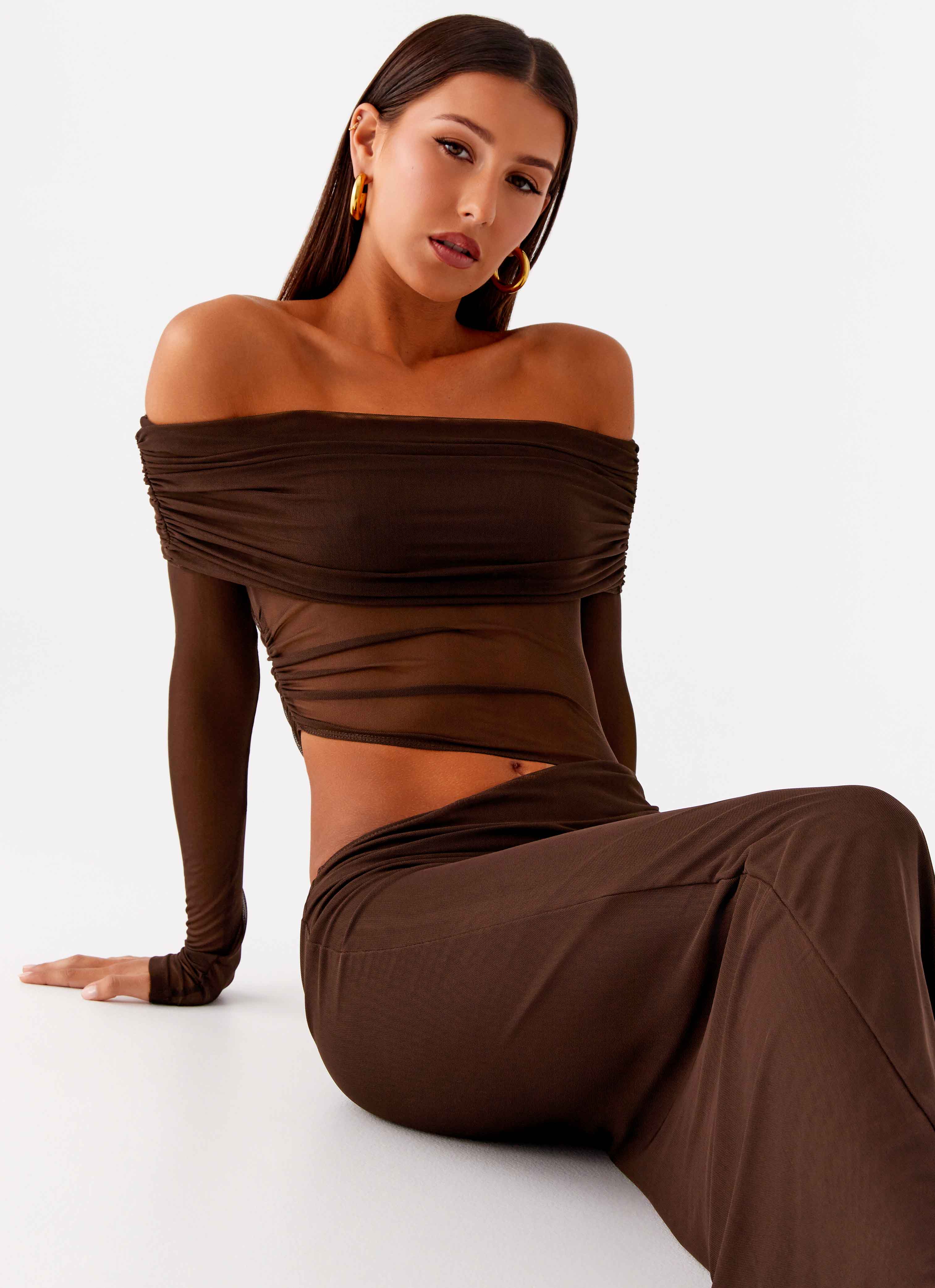 Emery Maxi Dress - Chocolate