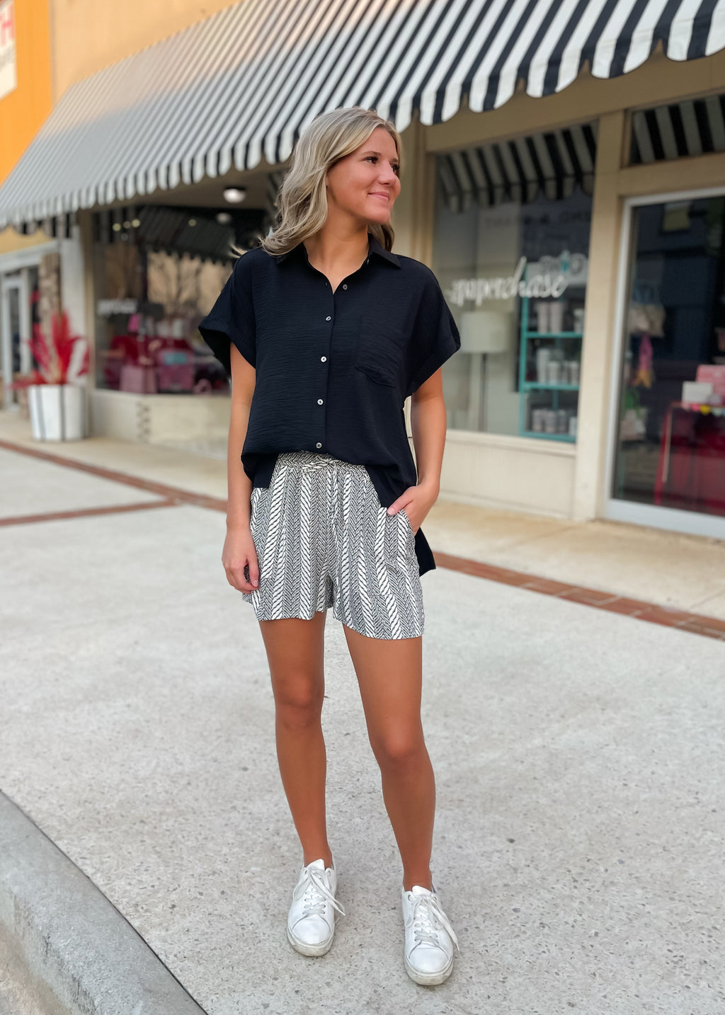 The Nevaeh Printed Shorts