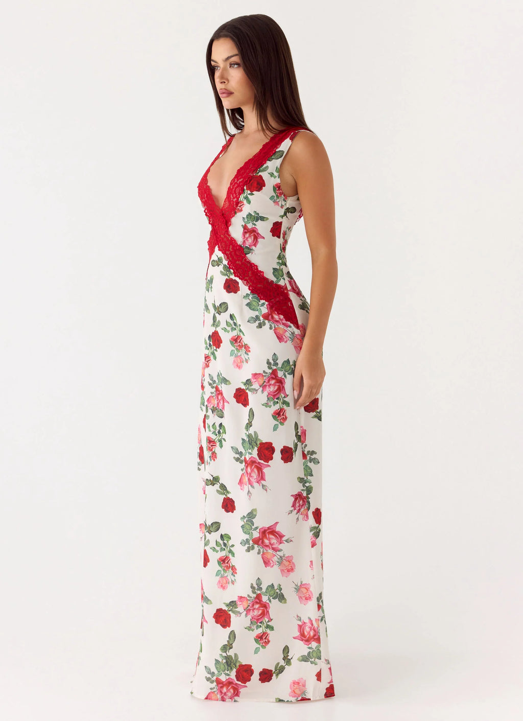 Aoifie Maxi Dress - Ivory Bloom