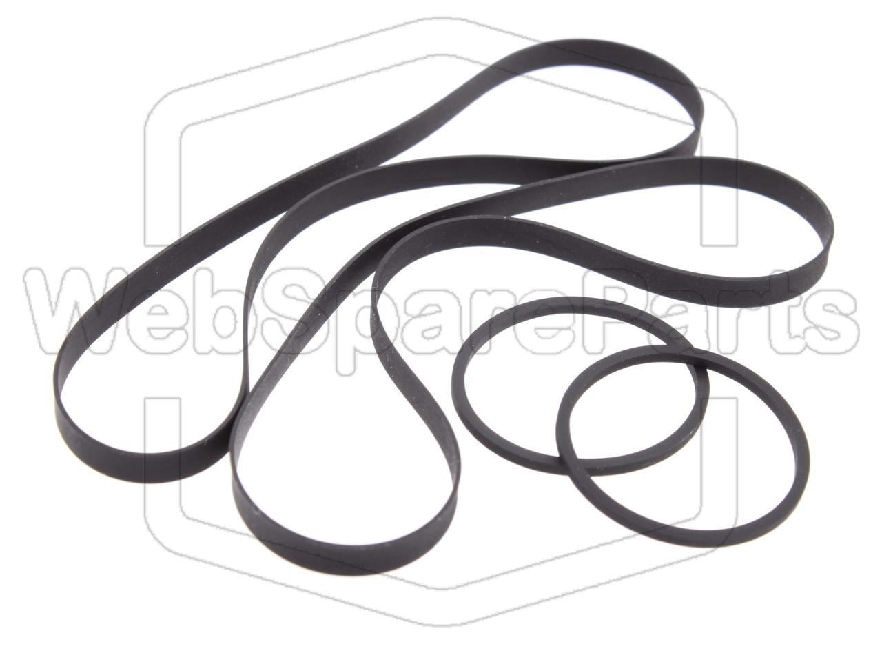 Kit Courroies Pour Platine Cassette Sony TC-WR790