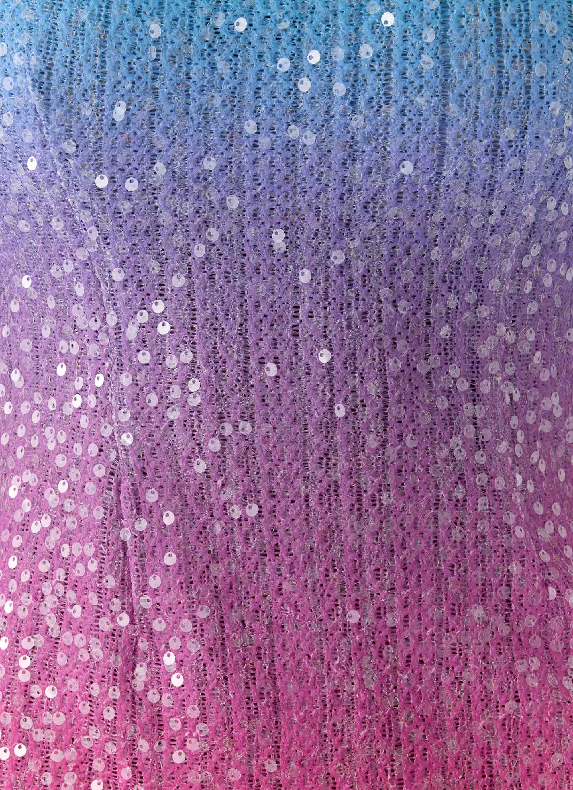 Step Closer Sequin Knit Mini Dress - Disco Ombre