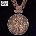 Gentleman's hat Runtz Letter Moissanite Pendant