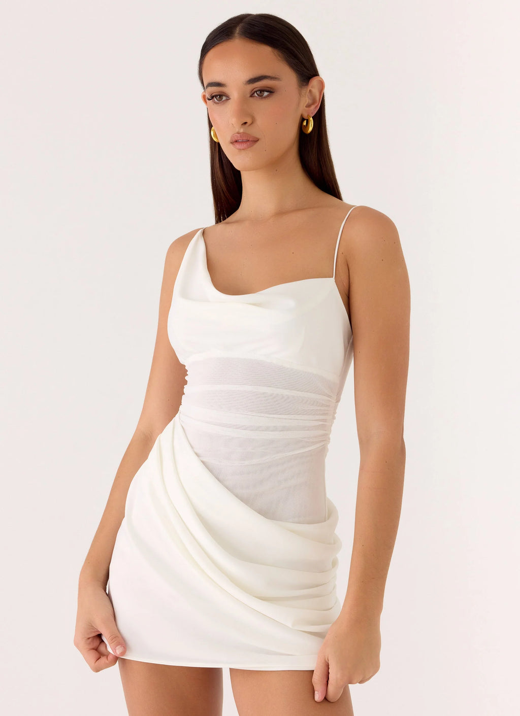 Eternal Energy Mini Dress - Ivory
