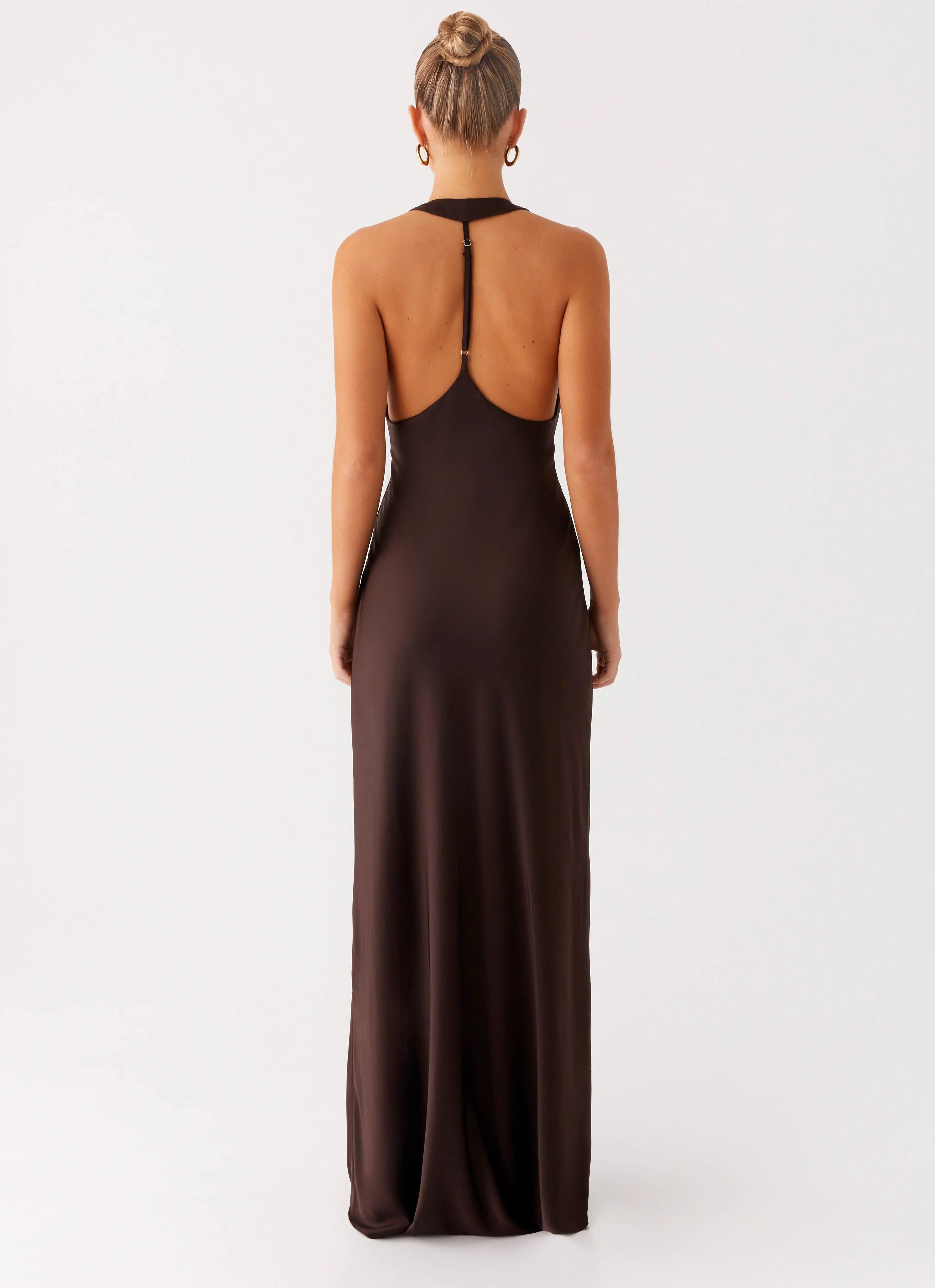 Angie Maxi Dress - Chocolate