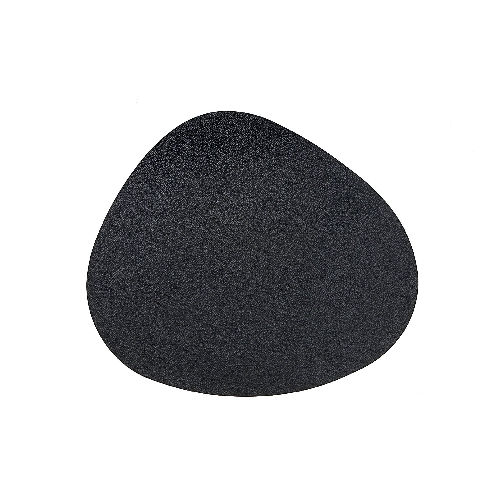 REVERSIBLE PLEATHER PEBBLE PLACEMAT (GRAY)