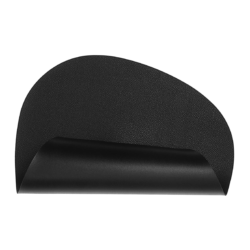 REVERSIBLE PLEATHER PEBBLE PLACEMAT (GRAY)