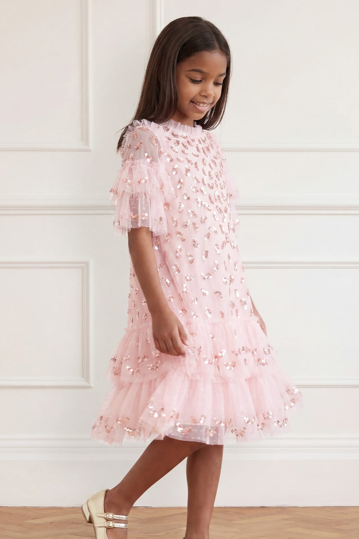 Autumn Leaves Kids Dress