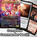MTG Commander Deck EDH Deck Amy Rose 100 Magic Cards Custom Deck Boros Equipment Sonic Moonveil Games