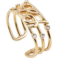 Anello Donna Destini Gold LJ792 - Liu Jo Luxury