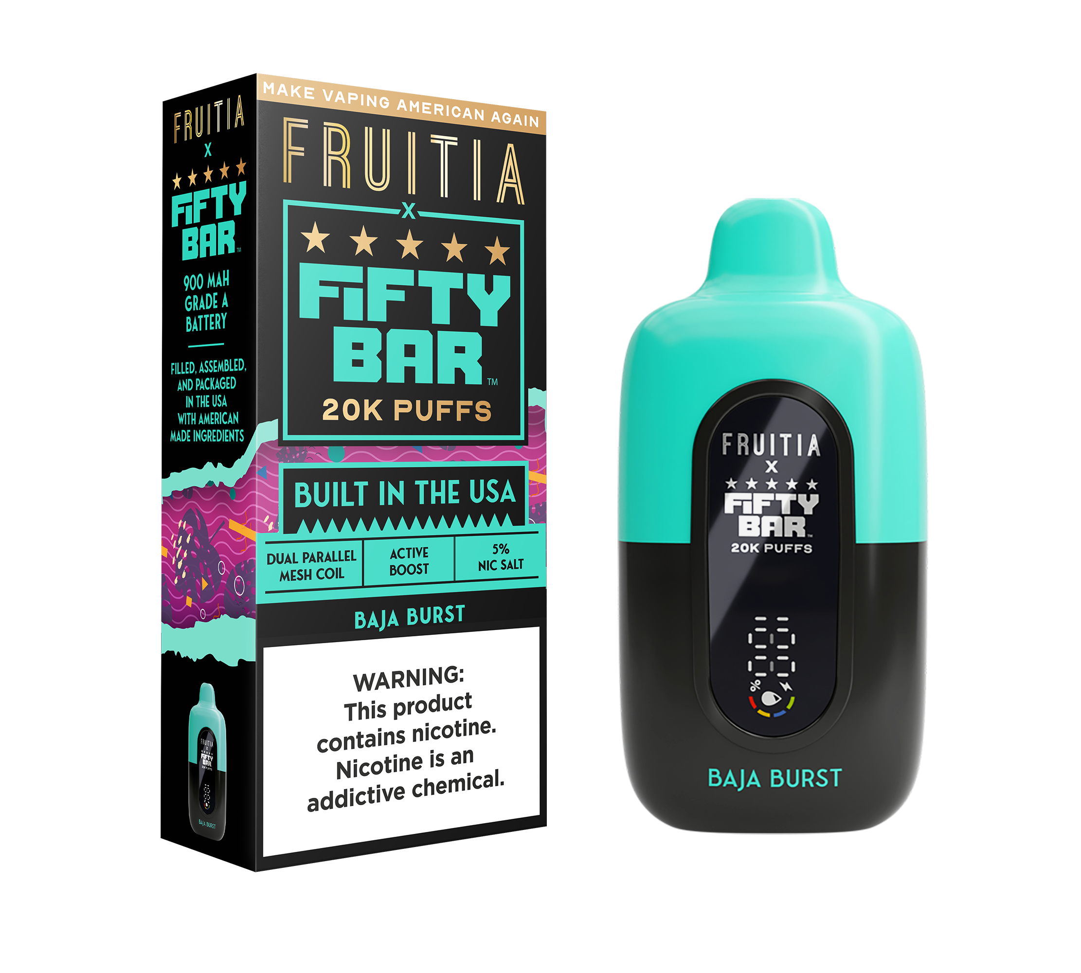 Baja Burst -  Disposable -  Fresh Farms E-Liquid