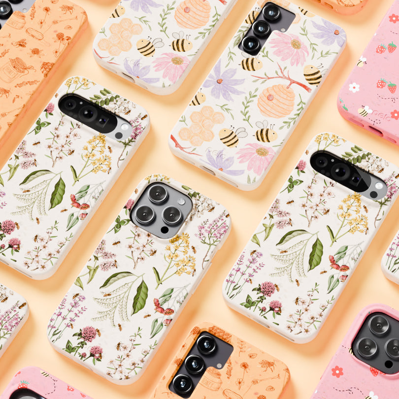 Seashell Nectar and Pollen Samsung Galaxy S23 Case