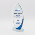Azure Accent Glass Award - - Nothers