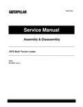 Caterpillar CAT 297D Multi Terrain Loader Service Repair Manual (BE700001 and up)
