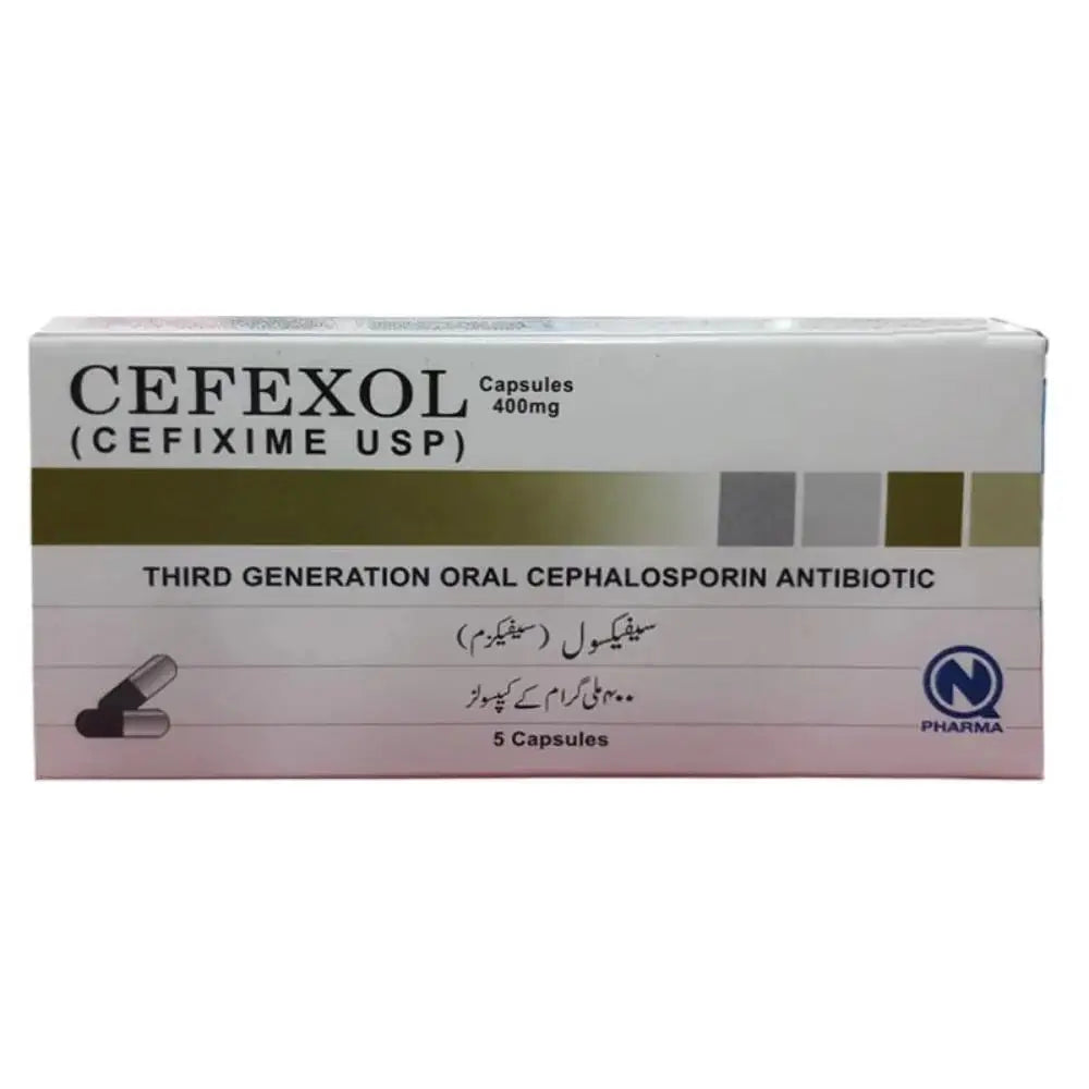 Cefexol 400mg Capsule – Cefixime Antibiotic for Bacterial Infections