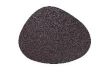 REVERSIBLE PLEATHER PEBBLE PLACEMAT (GRAY)