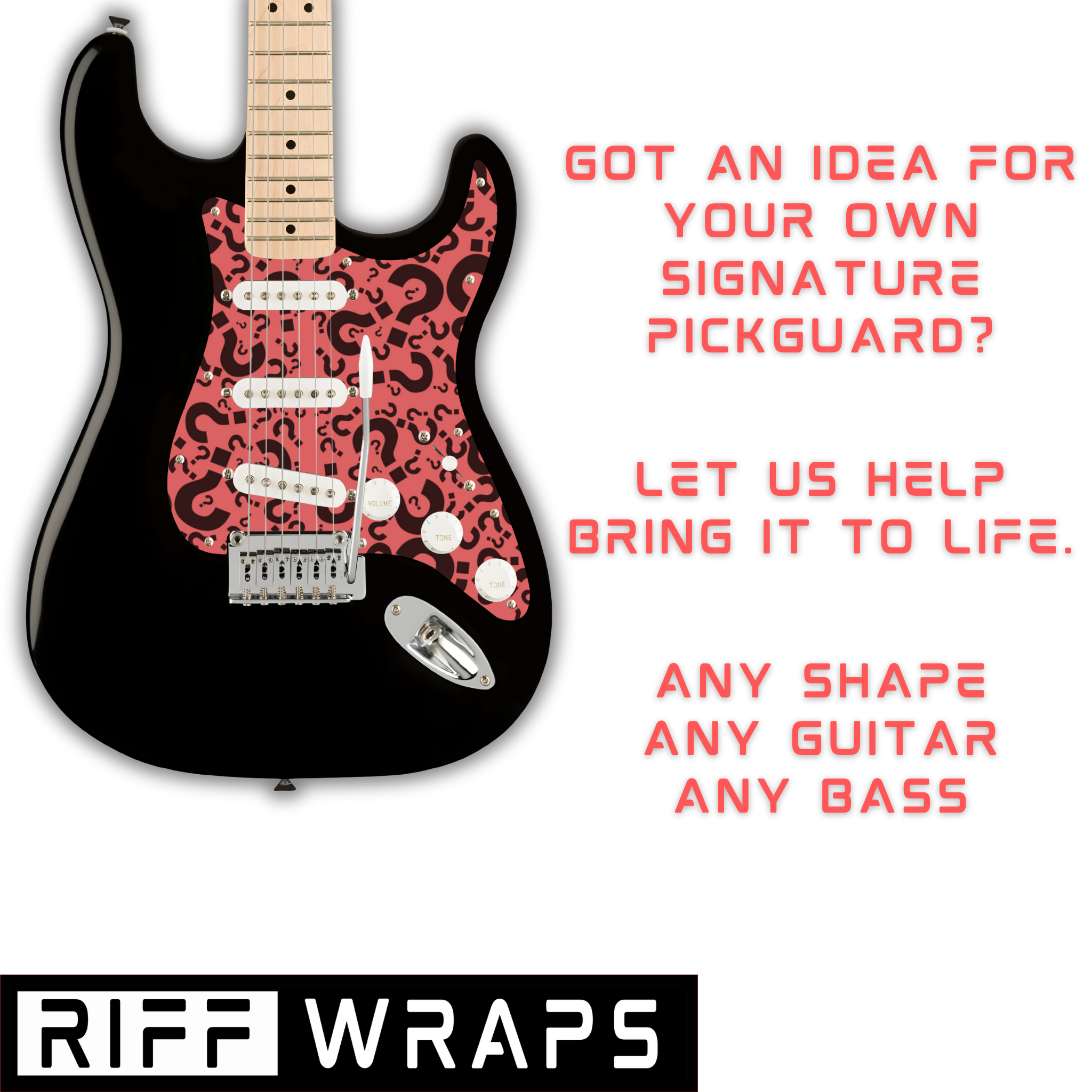 Custom - Guitar & Bass Pickguards