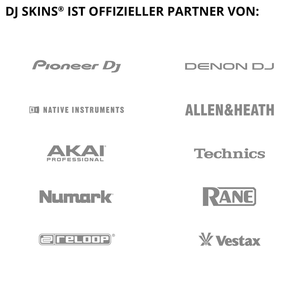 Technics 1200 / 1210 MK2 VERTICAL Skin Conflict Blue