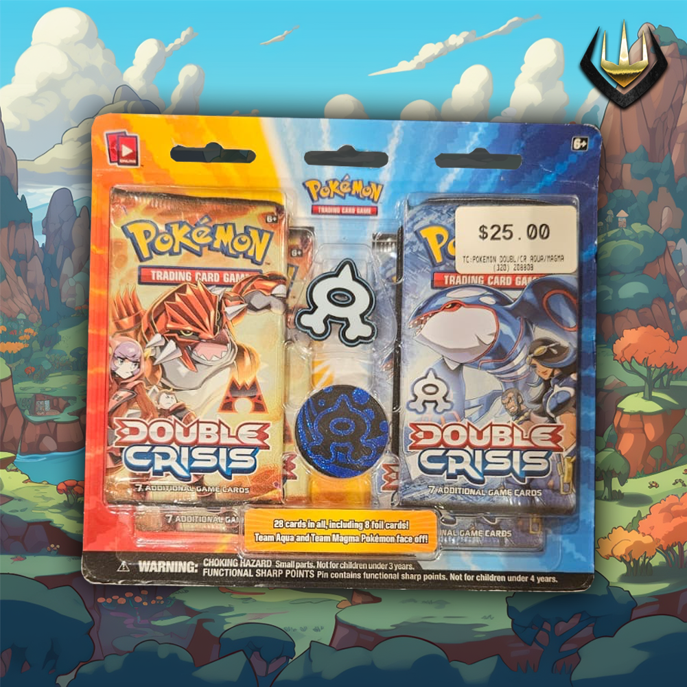 XY Double Crisis Pokémon Blister Pack