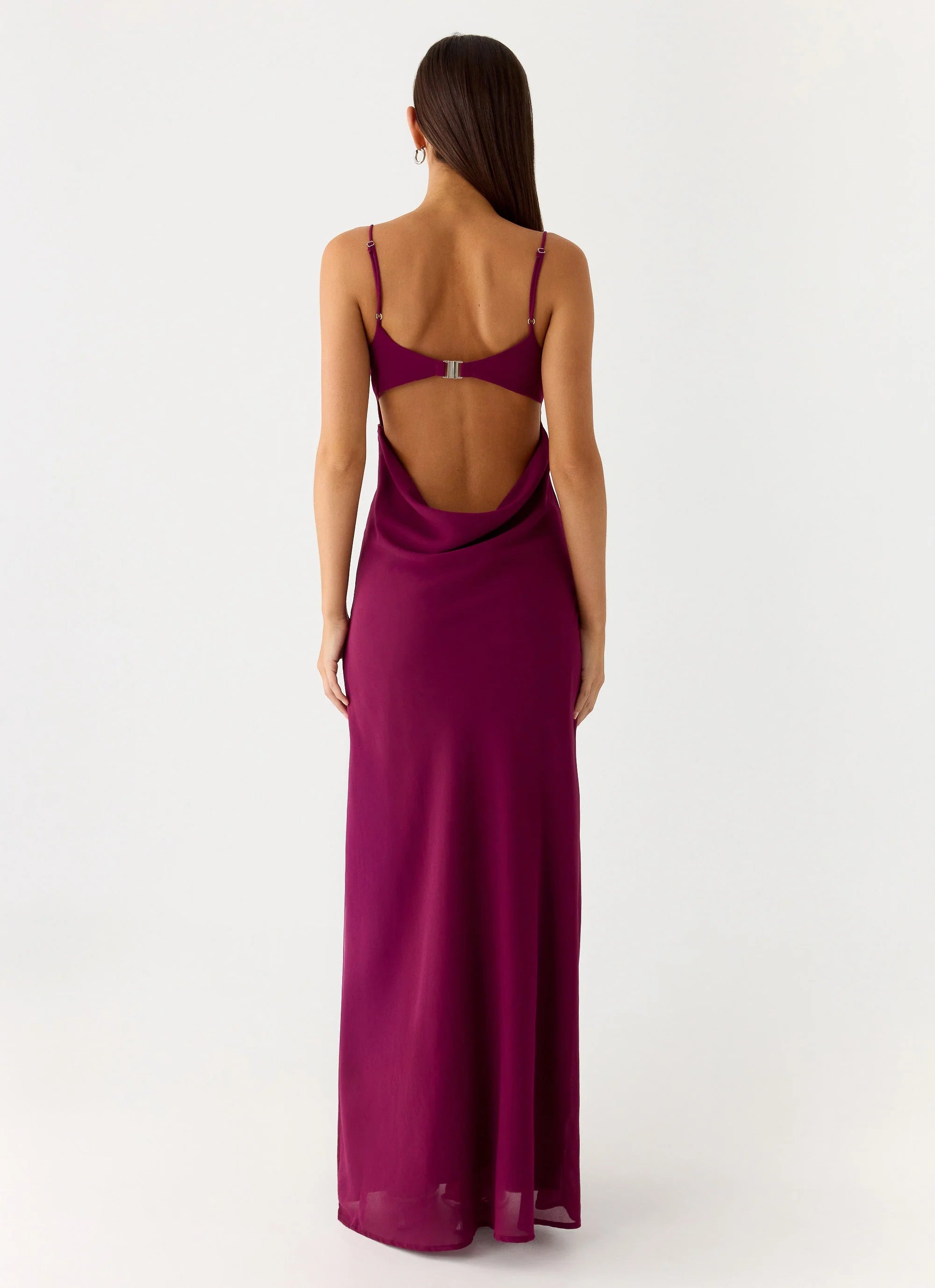 Alouette Maxi Dress - Plum