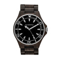 Earth Wood Centurion Bracelet Watch - Dark Brown - ETHEW6002