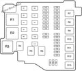 ford fiesta 2011 cigarette lighter fuse Fuse Box Diagram Ford Fiesta  (2011-2013)