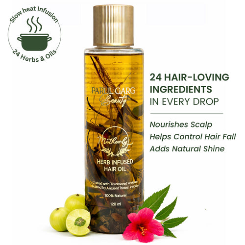 100% Ayurvedic Hair Oil-Hair Fall Control & Strength