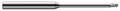 49310 3 FL - 0.1560" (5/32) Cutter DIA x 0.2340" (15/64) LOC x 2.3750" (2-3/8) Reach - Uncoated