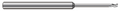 35490 3 FL - 0.0900" Cutter DIA x 0.1350" LOC x 1.0800" Reach - Uncoated