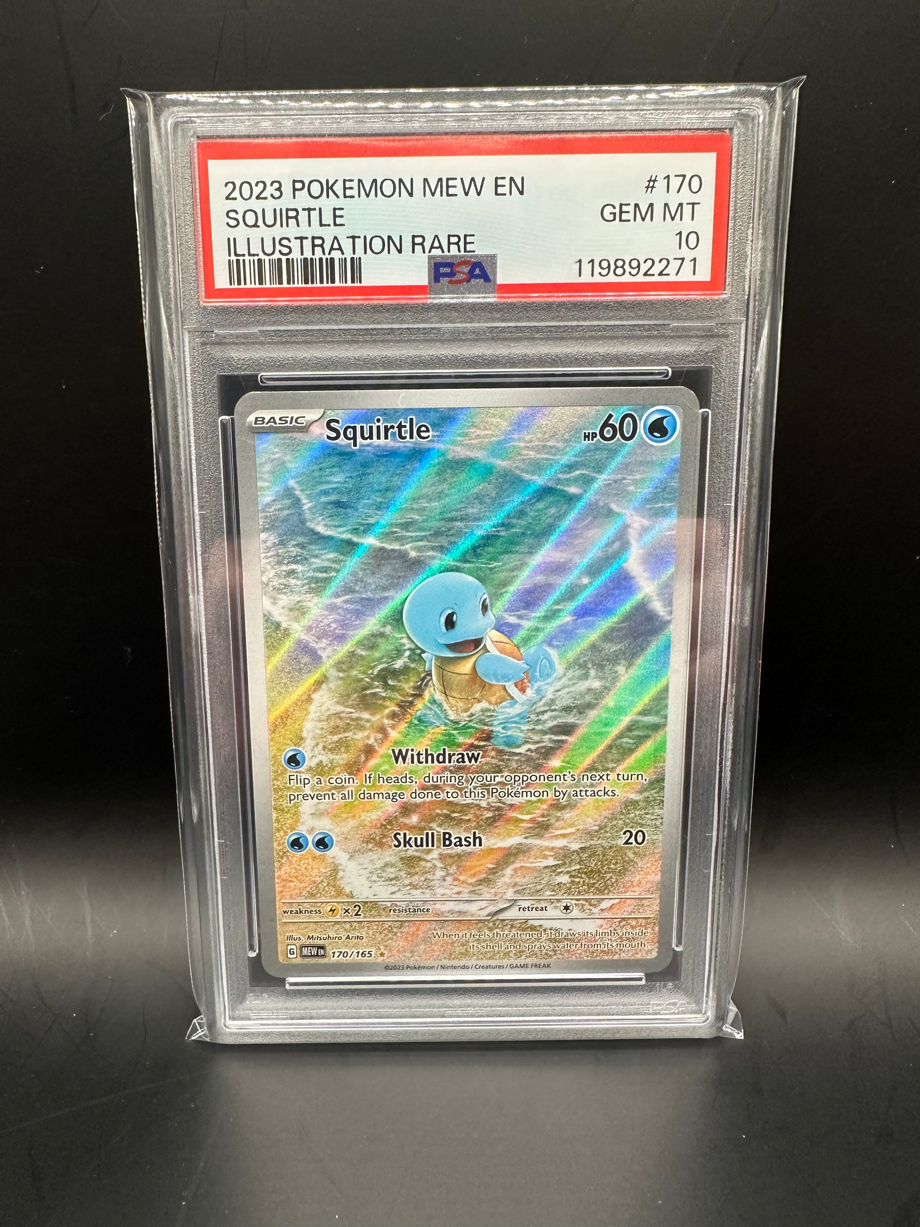 Squirtle 170 (Pokemon 151) PSA 10