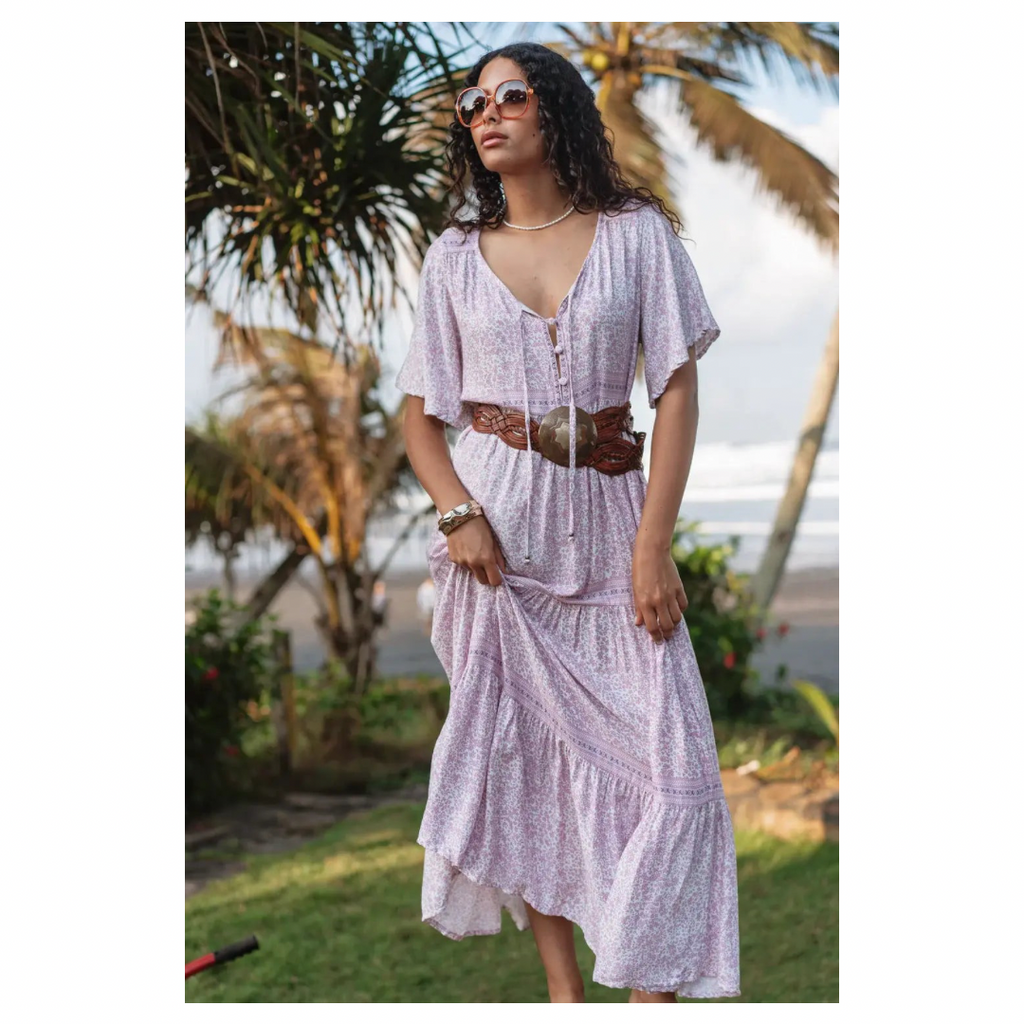 The Barefoot Blonde Collection • Mia Maxi Dress • Lavender