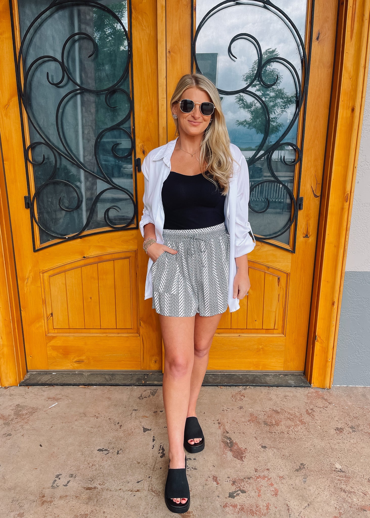 The Nevaeh Printed Shorts