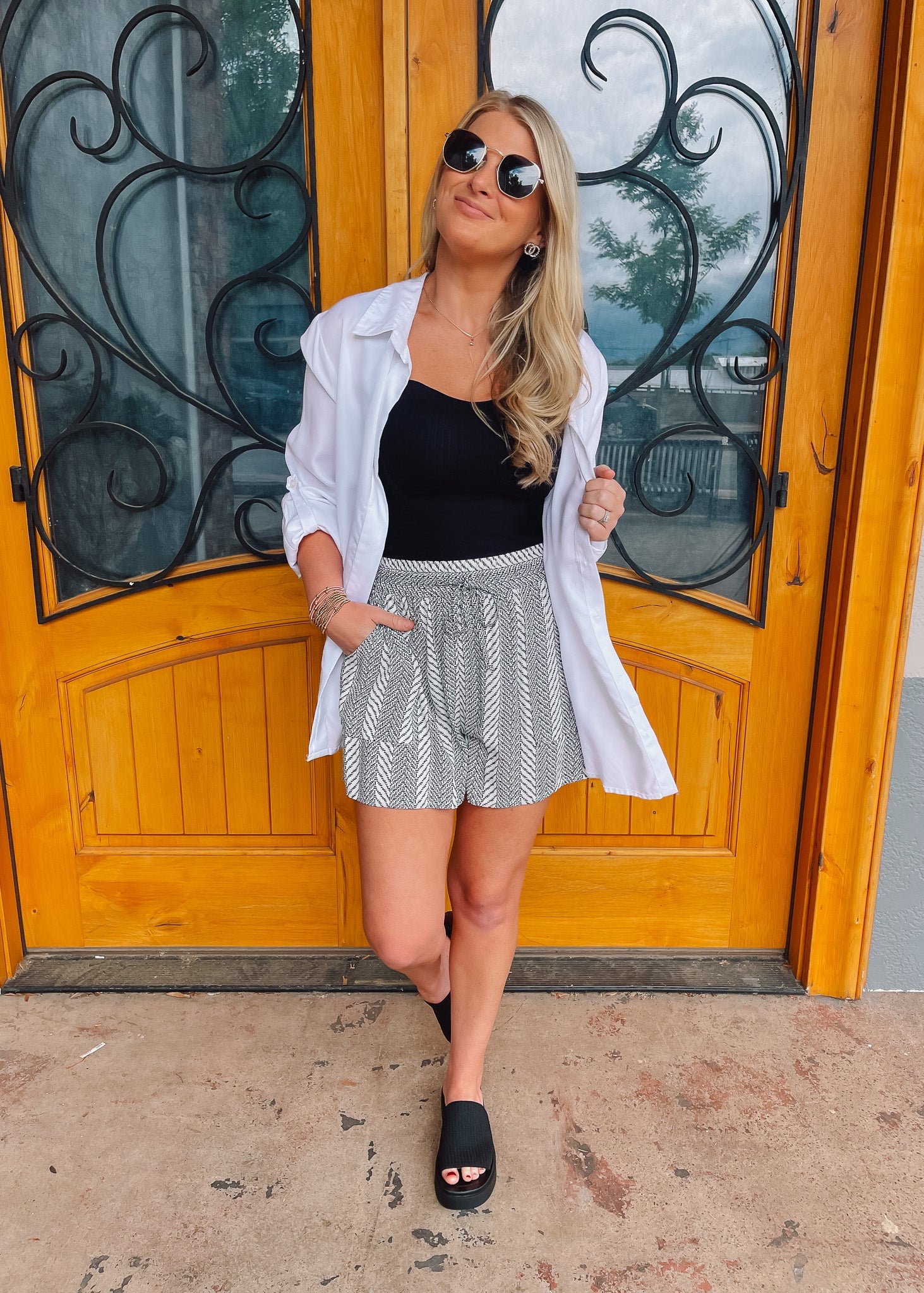 The Nevaeh Printed Shorts