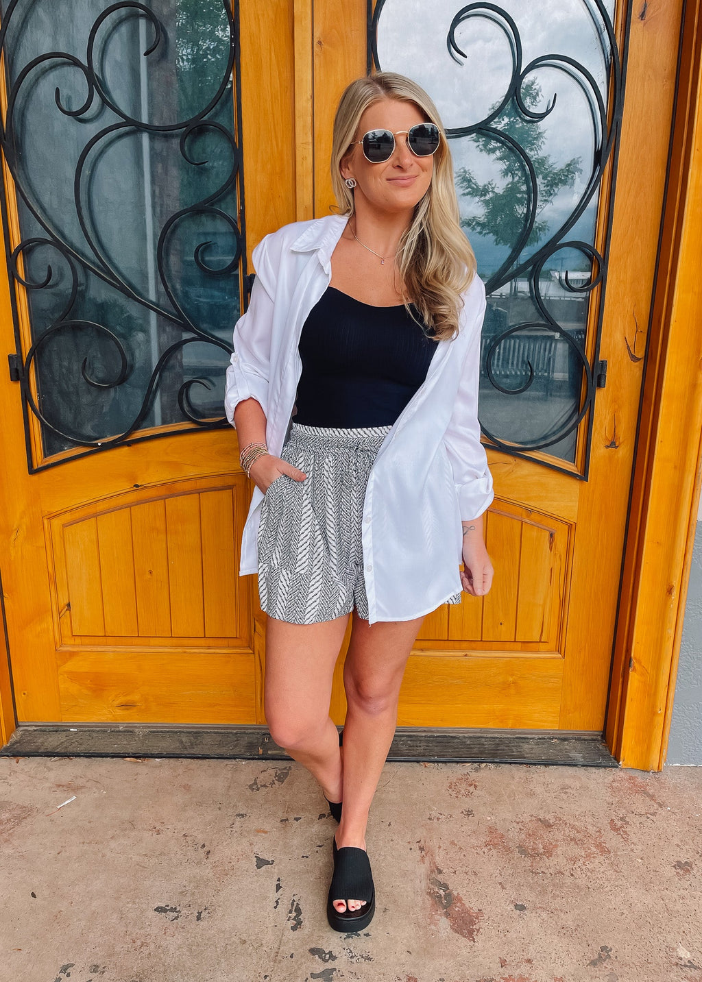 The Nevaeh Printed Shorts