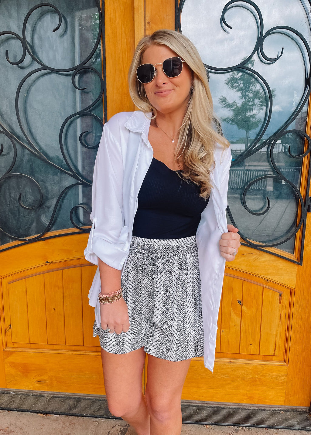 The Nevaeh Printed Shorts