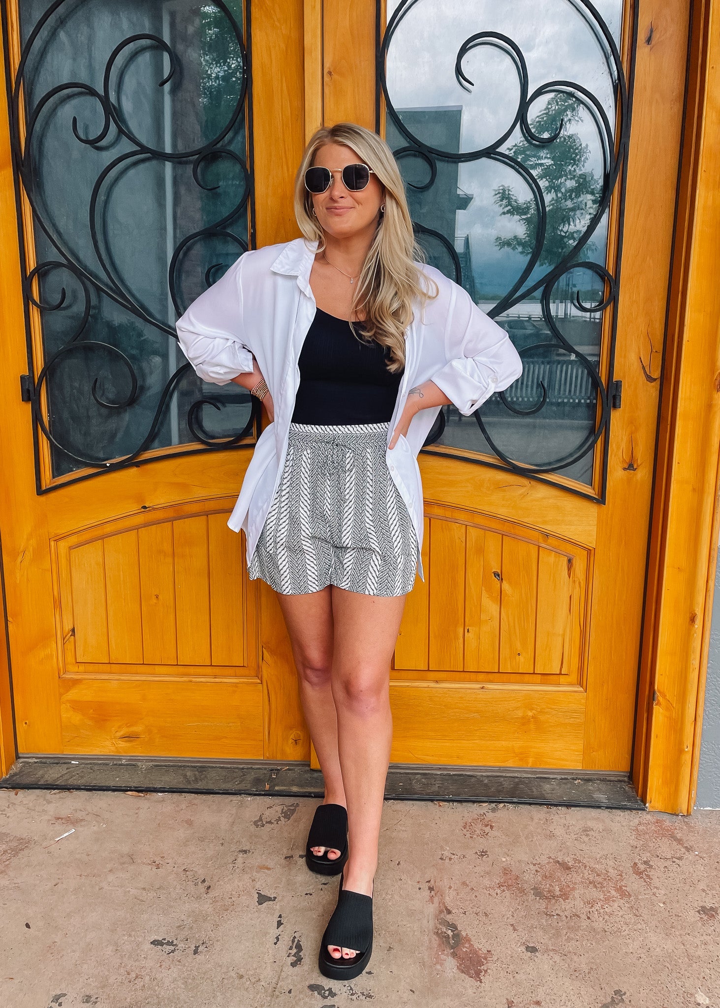 The Nevaeh Printed Shorts